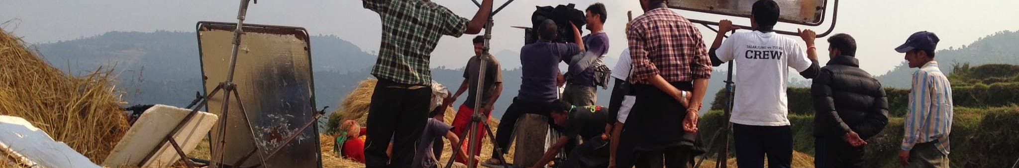Shatkon Arts film crew on location